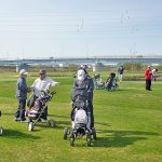 今年初の「うみねこカップ」は強い西風が吹いていました…うみねこカップ